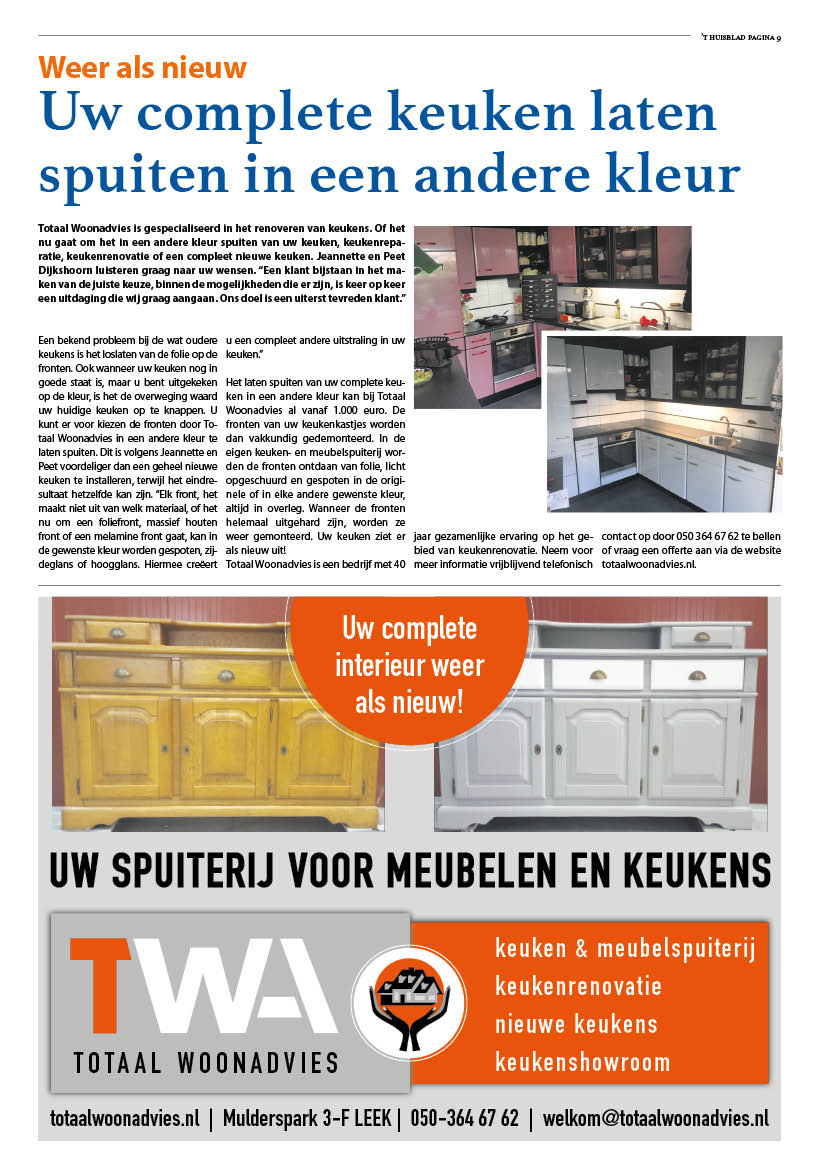 't Huisblad oktober 2017 - pagina 9